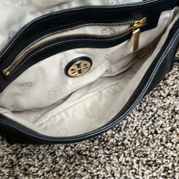 Tory Burch Small Black Crossbody, lightly used - Picture 5 of 7